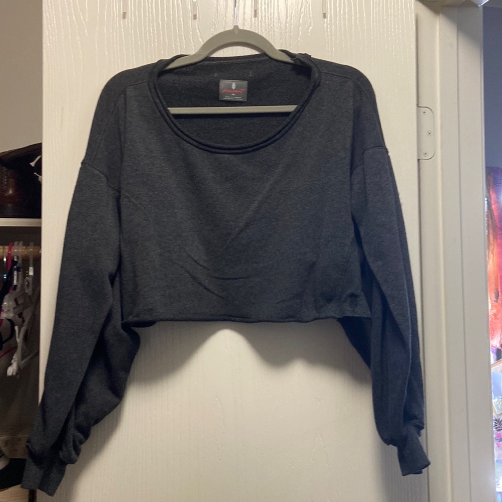 Free People Movement Cropped Sweatshirt
